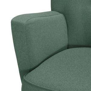 Fauteuil Bumberry Tissu - Vert océan