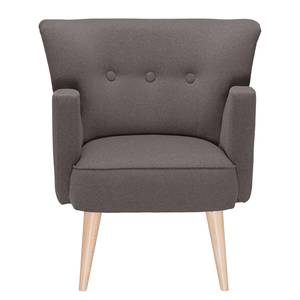 Fauteuil Bumberry geweven stof - Taupe