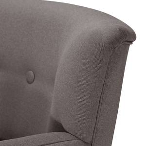 Fauteuil Bumberry geweven stof - Taupe