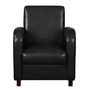 Fauteuil Cadeby Cuir synthétique - Noir