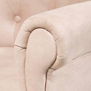 Fauteuil de café Velours beige