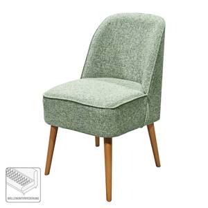 Fauteuil Capain geweven stof - Mintkleurig