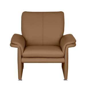 Fauteuil Capri cognackleurig echt leer