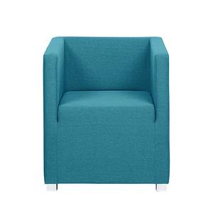 Fauteuil Carmen Tissu turquoise