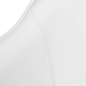 Poltrona Cartago Materiale sintetico/Similpelle Bianco - Similpelle Veli: bianco II