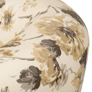 Fauteuil Casales I Tissu - Motif floral - Beige / Marron