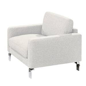 Fauteuil Casual Line IV velours - Lichtgrijs