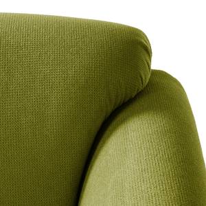 Fauteuil Cebu geweven stof - Grasgroen