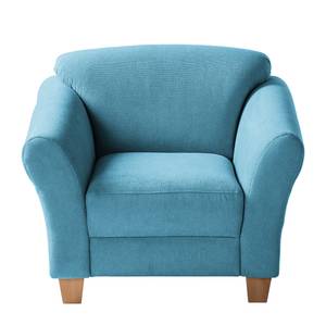 Fauteuil Cebu Tissu - Bleu clair