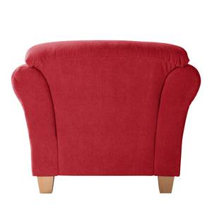 Fauteuil Cebu geweven stof - Rood