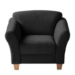 Fauteuil Cebu Tissu - Noir