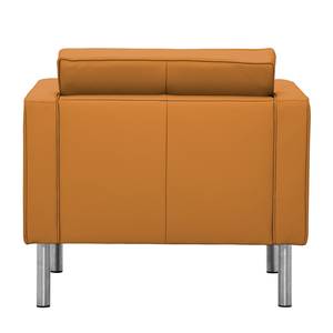 Fauteuil Chelsea Cuir véritable Cuir véritable Gad : Cognac I - Cylindre