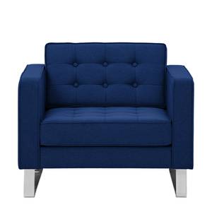 Fauteuil Chelsea Tissu Tissu Ramira : Bleu - Luge