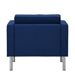 Fauteuil Chelsea geweven stof Stof Ramira: Blauw - Cilinder