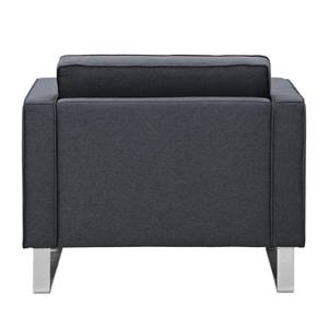 Fauteuil Chelsea Tissu Tissu Milan : Anthracite - Luge