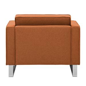 Fauteuil Chelsea Tissu Tissu Milan : Marron rouille - Luge