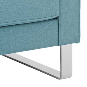 Fauteuil Chelsea Tissu Tissu Selva : Bleu clair - Luge