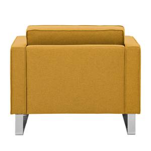 Fauteuil Chelsea Tissu Tissu Selva : Jaune moutarde - Luge