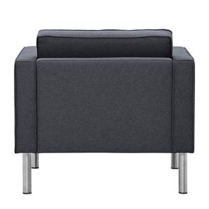 Fauteuil Chelsea Tissu Tissu Milan : Anthracite - Cylindre