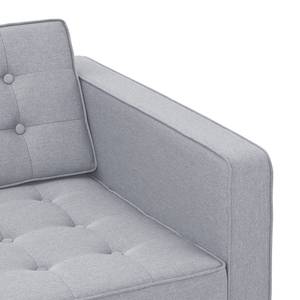 Fauteuil Chelsea Tissu Tissu Milan : Gris clair - Cylindre