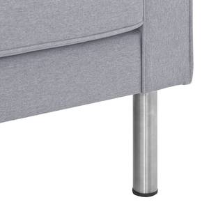 Fauteuil Chelsea Tissu Tissu Milan : Gris clair - Cylindre