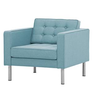 Fauteuil Chelsea Tissu Tissu Selva : Bleu clair - Cylindre