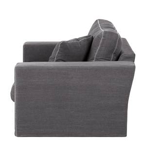 Fauteuil Coeur Tissu en coton gris - Anthracite