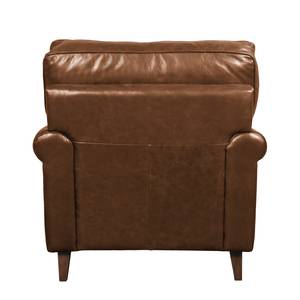 Fauteuil Corris Cuir véritable - Marron