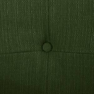 Fauteuil Croom Tissu - Vert ancien - Avec repose-pieds - Avec repose-pieds