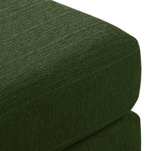 Fauteuil Croom Tissu - Vert ancien - Avec repose-pieds - Avec repose-pieds