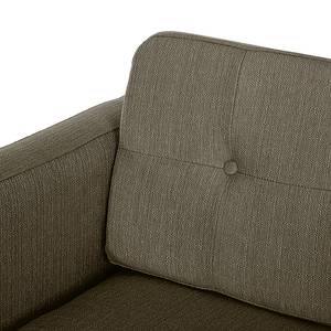 Fauteuil Croom geweven stof - bruin - Zonder hocker - Zonder hocker