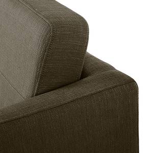 Sessel Croom Webstoff - Braun - Ohne Hocker - Ohne Hocker