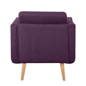 Fauteuil Croom Tissu mauve