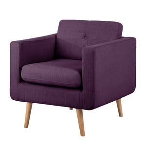 Fauteuil Croom Tissu mauve