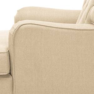 Fauteuil Darcey geweven stof beige