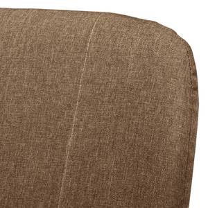 Sessel Disley Webstoff Braun - Textil - 65 x 102 x 70 cm