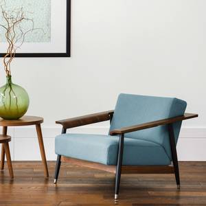 Fauteuil Dowel Tissage à plat Tissu Asa : Bleu