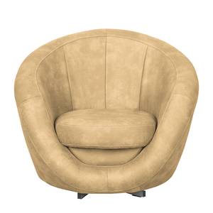 Fauteuil Marvin Aspect cuir vieilli - Sable