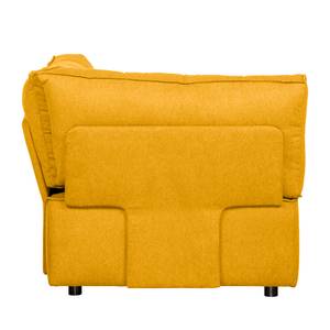 Élément fauteuil en coin Dale Tissu - Jaune moutarde