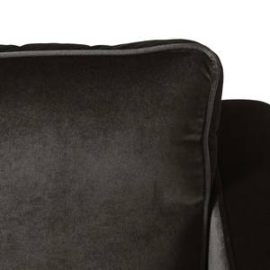 Fauteuil Edina fluweel - Bizonbruin