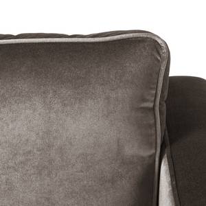 Fauteuil Edina Velours - Noix de muscade