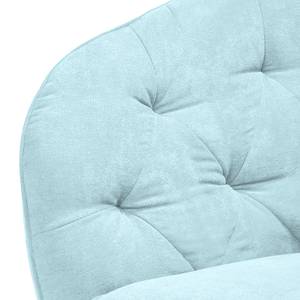 Fauteuil Daisy Toile tissée - Bleu clair