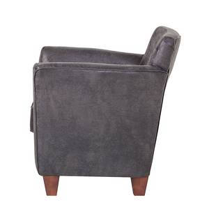 Fauteuil Even microvezel - donkerbruin