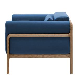 Fauteuil Fleek Tissu Ever : Bleu foncé - Marron