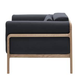 Fauteuil Fleek Tissu Ever : Anthracite - Beige