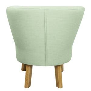 Fauteuil Freya I Tissu Mauve - Vert pastel