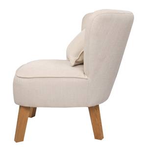 Fauteuil Freya II Tissu Beige - Beige