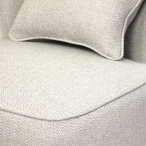 Poltrona Freya III Tessuto Beige - Color grigio pallido