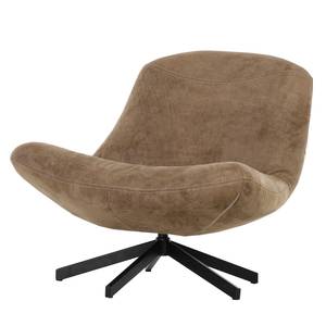 Fauteuil Gangi Aspect cuir vieilli