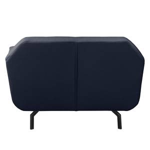 Fauteuil Giarra Tissu structuré - Bleu foncé